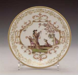 Unterschale mit Chinoiserie