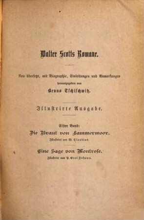 Walter Scotts Romane, 11. Die Braut von Lammermoor