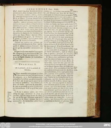 Chapitre V. De la fermeté, & de la certitude de l'Election.