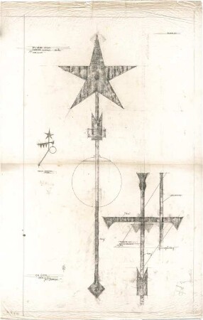 Gsaenger, Gustav; München - Allach; Ev. Kirche, Anbau Gemeindesaal - Wandarm (Ansichten, Detail)