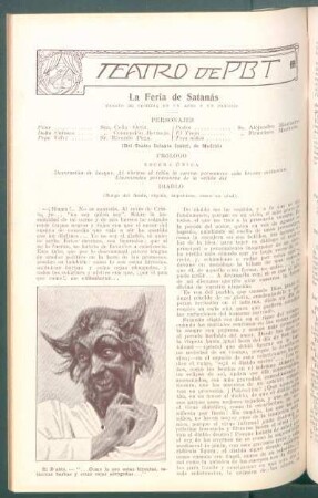 La Feria de Satanás : Teatro de PBT