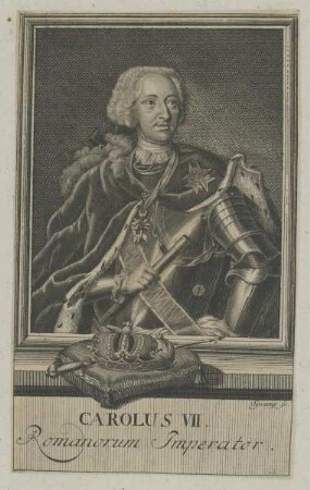 Bildnis des Carolus VII. Romanorum Imperator