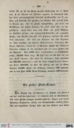 Ein großer Hindu-Tempel