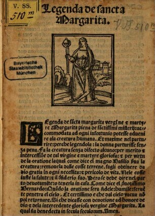 Legenda de sancta Margarita