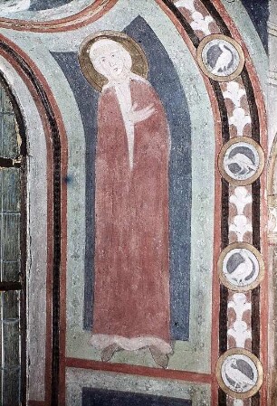 Hannah? (mittleres Fenster, rechte Laibung oben)