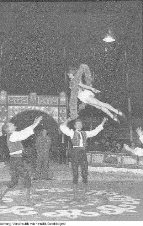 Dresden, Gastspiel des Zirkus Busch, Juni 1956