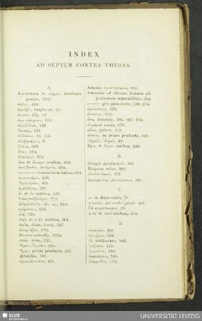 Index : ad septem contra Thebas