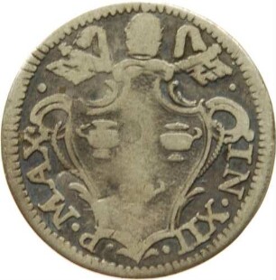 Grosso (Groschen) - Öffnung der Heiligen Pforte anlässlich des Heiligen Jahres 1700