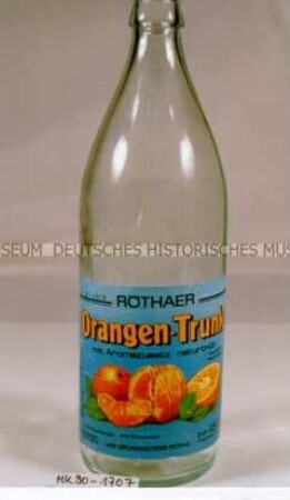 Flasche für "Orangentrunk"