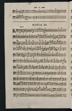 12-18, Missa III.