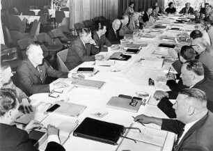 Tagung der Gewerkschaft Nahrung-Genuss-Gaststätten (NGG) 1964 in Hamburg
