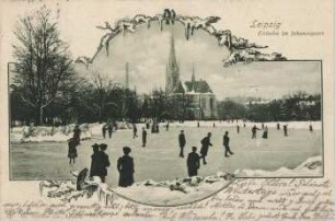 Leipzig: Eisbahn im Johannapark