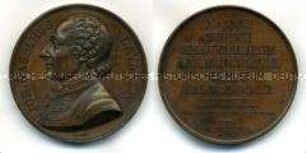 Series numismatica universalis virorum illustrium, Medaille auf Johann Caspar Lavater
