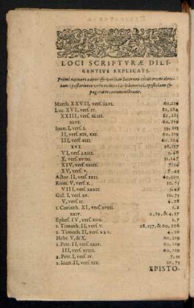 Loci Scripturae Diligentius Explicati.