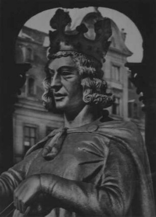 Magdeburg: Goldener Reiter, Kaiser Otto I, Kopf