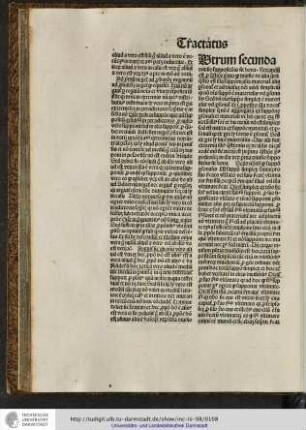 Utrum secunda divisio suppositionis sit bona. Notandum est quod pro questione primo quod divisio de qua querit questio est illa suppositioni alia materialis alia personalis...
