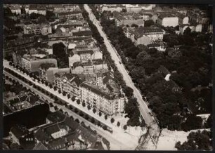 Charlottenburg, Knie mit Bismarckstraße und Berliner Straße