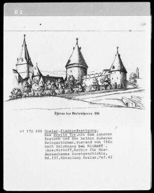 Das Breite Tor in Goslar