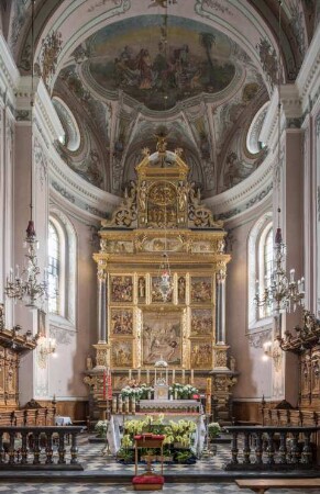 Bernhardinerklosteranlage, Katholische Kirche Mariä Himmelfahrt, Reichshof, Polen