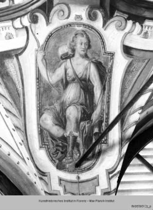 Freskenausstattung der Galleria : Deckendekoration : Diana