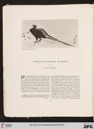 Von japanischer Malerei