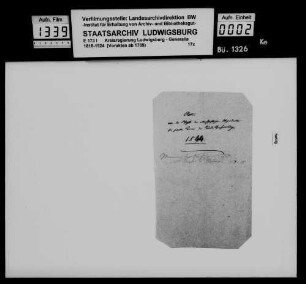 Wahl der ritterschaftlichen Abgeordneten des Neckarkreises für den Landtag 1844