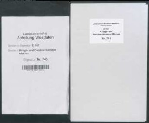 Amt Rahden - Vogtei Rahden - Bauerschaft Kleinendorf: Unterlagen der Revisionskommission - Band 2