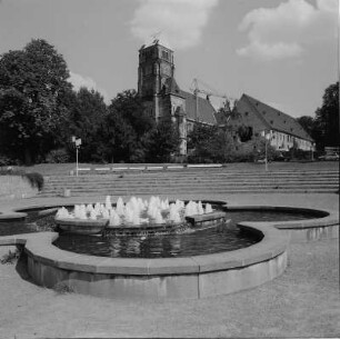 Chemnitz. Parkanlage Schlossberg