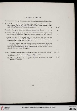 Plates and Maps