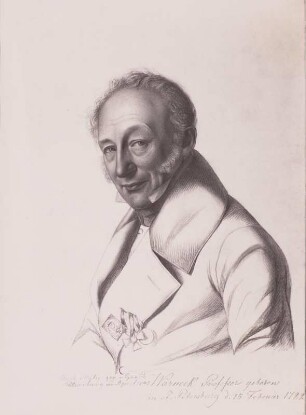 Bildnis des russischen Malers Alexander Warneck