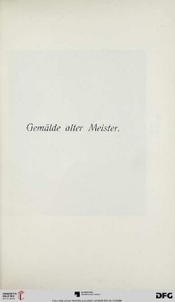 Gemälde alter Meister (Nr. 156-201)