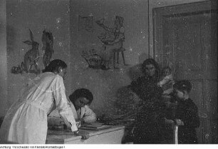 Säuglingsgymnastik, Februar 1950