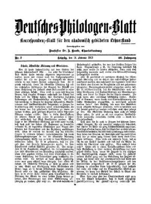 Schule, öffentliche Meinung und Oberlehrer
