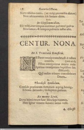 Centur. Nona