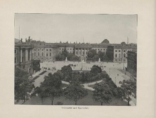 Universität und Opernplatz