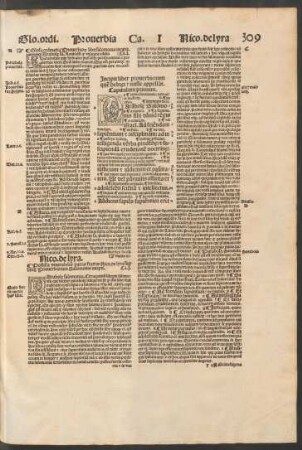 Incipit liber proverbiorum quem hebraei + misle appellant.