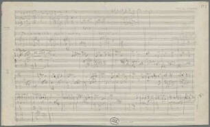 Arabella, op. 79, TrV 263, Sketches - BSB Mus.ms. 20857 : [without title]