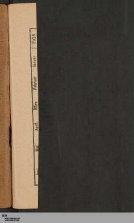 [herausgetrennte Seiten, Fragment]