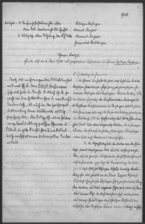 Bösingen-Beihingen: Pfarrbericht 1928