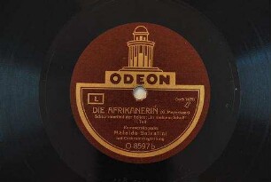 Die Afrikanerin : Schlummerlied der Selica: "In meinem Schoß"; II. Teil / (G. Meyerbeer)
