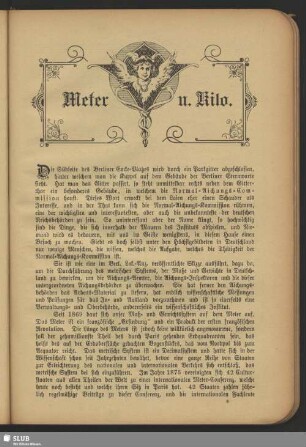 Meter u. Kilo
