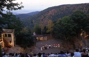 Der Harz - Bergtheater : Bergtheater in Thale. Aufgenommen im Harz ca. 1995