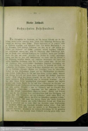 Vierter Abschnitt. Sechszehntes Jahrhundert