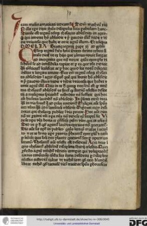 Omelia beati Gregorii papa xi, ad populum.
