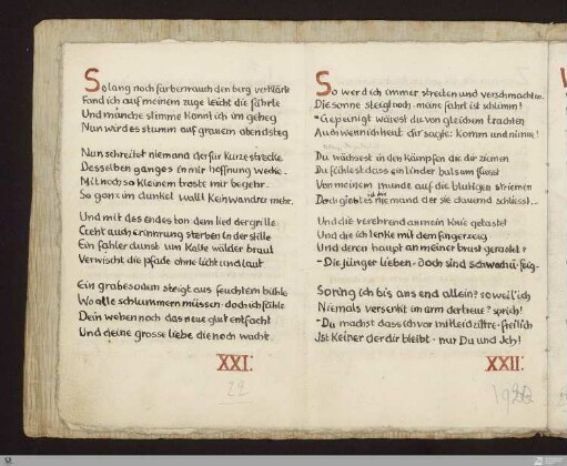 So werd ich immer streiten und verschmachten (Vorspiel XXII) : [SW V: H17]; [SW V, S. 31/110]