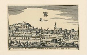 Tübingen. Südansicht (2. Ex., Nachdruck)