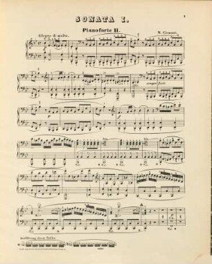 Sonate Nr. 1 B-dur