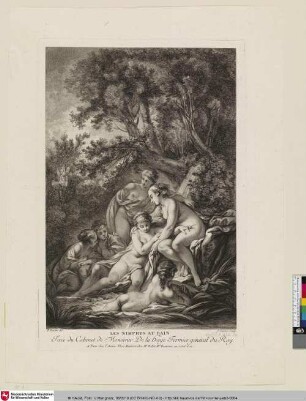 LES NYMPHES AU BAIN