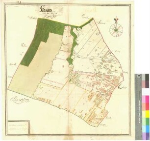 Glasow (Glasow, Glaschow) Amt/Distrikt Oder/Randow