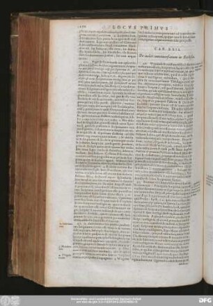 Cap. XXII. De iudice controversiarum in Ecclesia.
